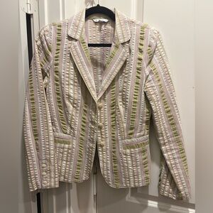 CAbi Multicolor Striped Blazer